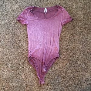 Mudd purple strappy bodysuit